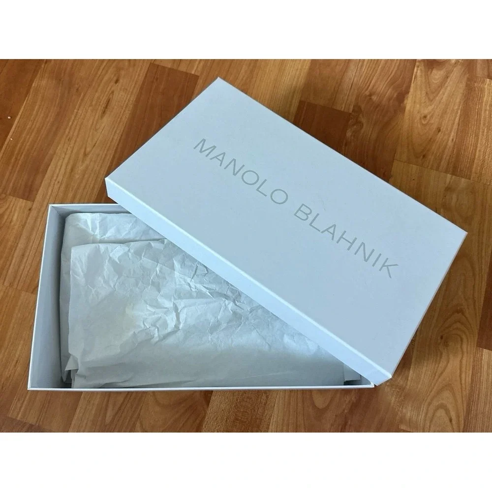 Manolo Blahnik empty shoe box